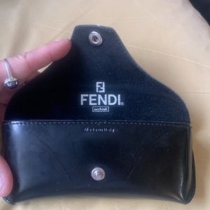 Fendi glasses case. Snap closed. Made in italy. Clean inside